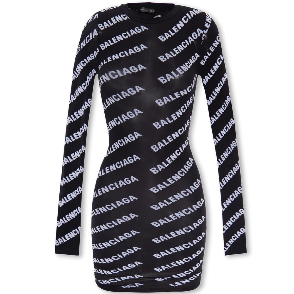 BALENCIAGA MINI LOGO DRESS